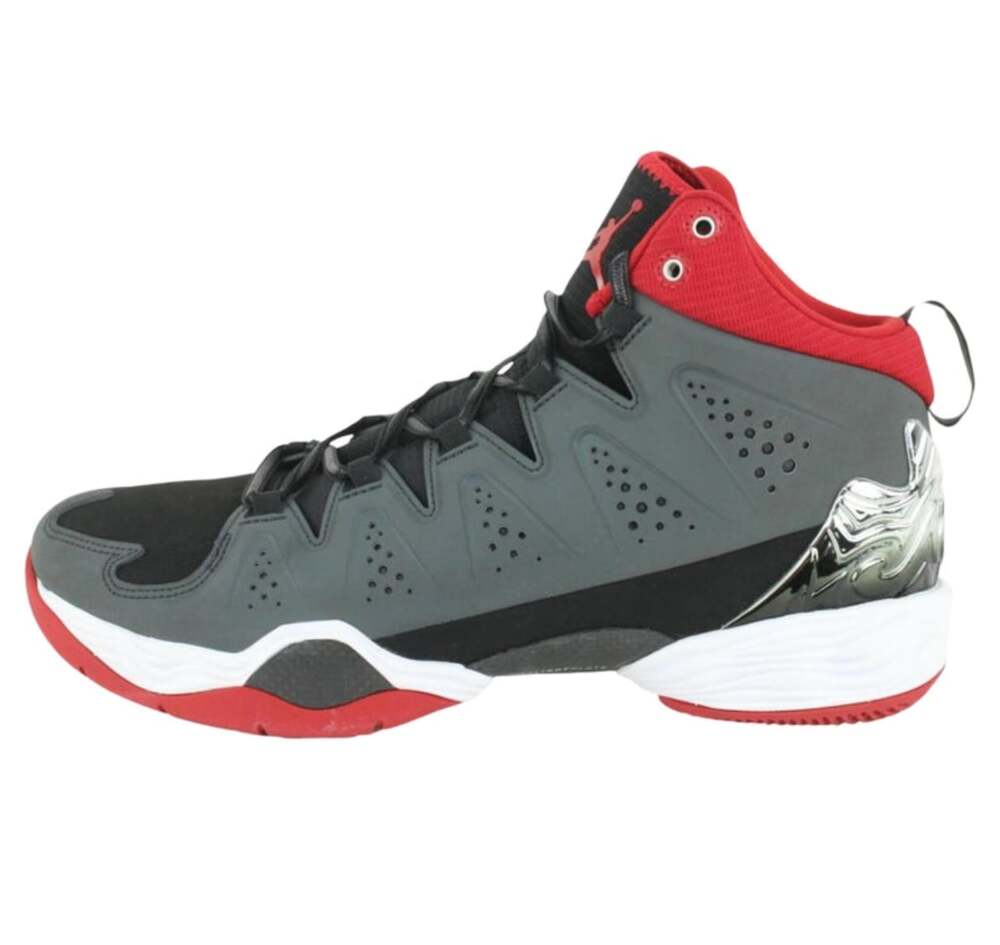Jordan Melo M10 Dark Powder Blue Gym Red Black (629876-002) Sz 13